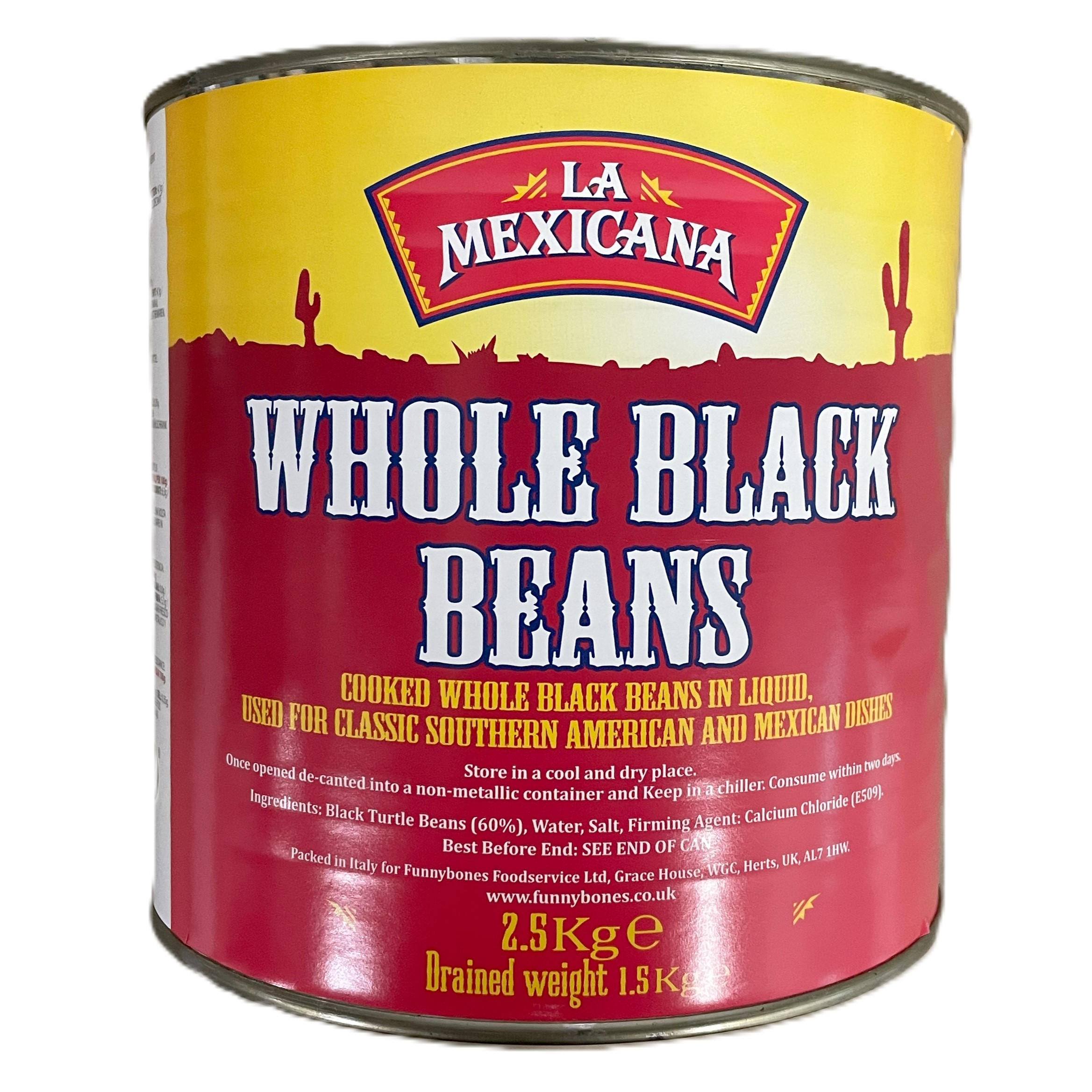 black bean tinned